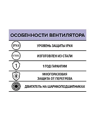 Вентилятор накладной STORM 500 4полюс ERA PRO