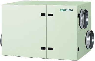 Горизонтальная приточно-вытяжная установка с роторным рекуператором Ecoclima Pro Vent ECT PH-R 1000-W-L-4