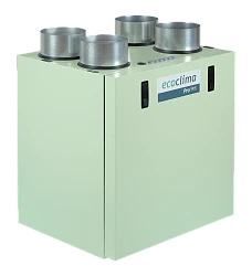 Вертикальная приточно-вытяжная установка с роторным рекуператором Ecoclima Pro Vent ECT PV-R 400-E1.0-L-4-Z Pro