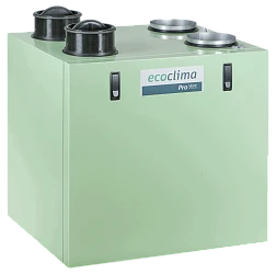 Вертикальная приточно-вытяжная установка с роторным рекуператором Ecoclima Pro Vent ECT PV-R 850-E2.0-L-4